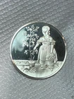 1979 FM Sterling Silver 30.35 Grams Proof Little Girl In Lavender John Bradley