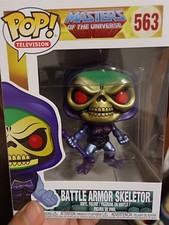 Funko POP MOTU Masters of the Universe Metallic Battle-Armor Skeletor Exclusive 