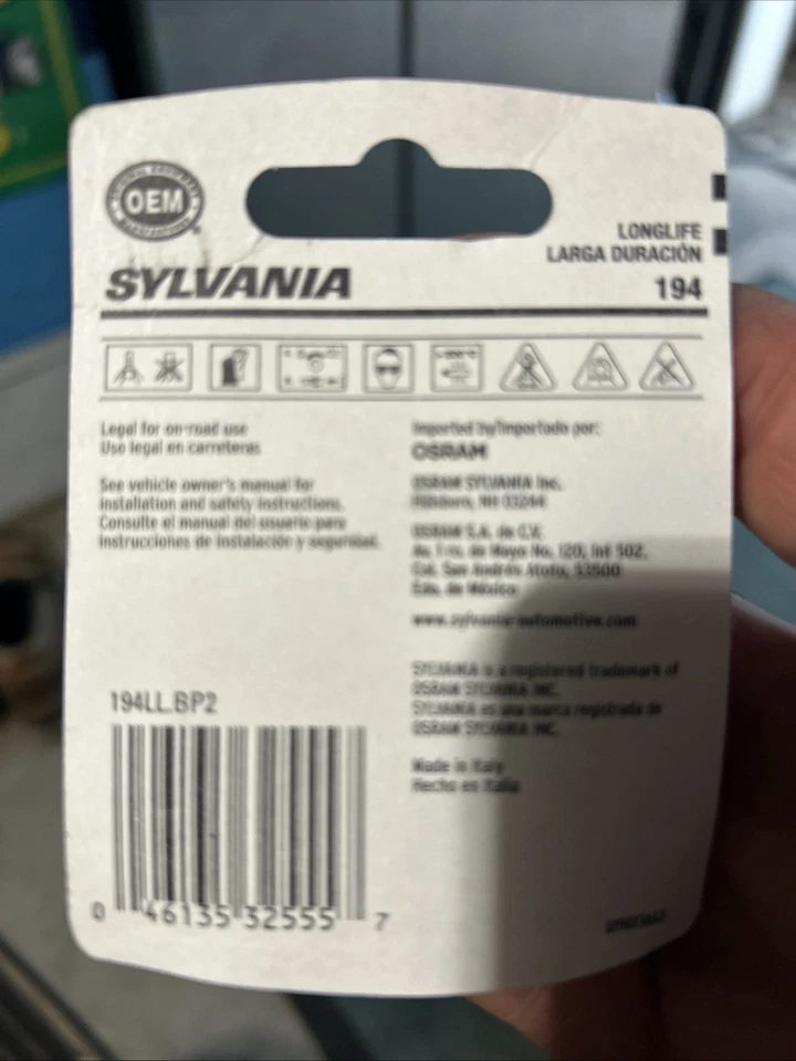 SYLVANIA - 194 Miniatura Larga Vida - Bombilla, Ideal para Iluminación Interior -... Foto 2 de 2