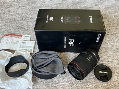 Canon RF 20mm f/1.4 L VCM Hybrid Lens - US Version