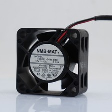 One New NMB 1608KL-04W-B50 12V 0.15A 4020 2 Wire Dual Ball Cooling Fan QW