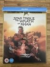 Star Trek II Wrath of Khan - 50th Anniversary - Blu Ray - Steelbook