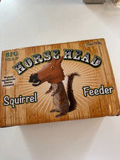 Big Horse Head Squirrel Feeder 