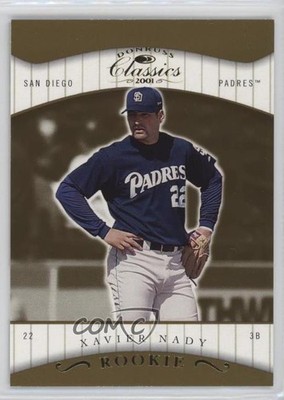 2001 Donruss Classics Rookie 501/585 Xavier Nady #129 n1u