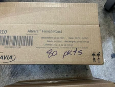 Alterra 48010 French Dark Roast Coffee Rails 80 x .32oz BB 12/18/2025 Flavia
