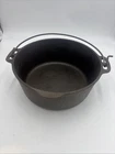 Wagner Ware 1891 Cast Iron 5 Quart Dutch Oven/No Lid USA