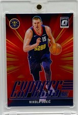 Nikola Jokic RARE PURPLE BURST REFRACTOR INVESTMENT CARD SSP NUGGETS MINT MVP