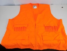 Northwest Territory Orange Hi Vis Mens 2XL Zip Up Lightweight Hunting Vest