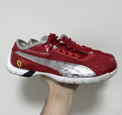 Puma Scuderia Ferrari Future Speed Cat Super LT Running Shoes Red Mens US 8.5