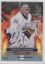 2007-08 Fleer Hot Prospects Commodities White 9/10 Dwayne Roloson #111 8tn