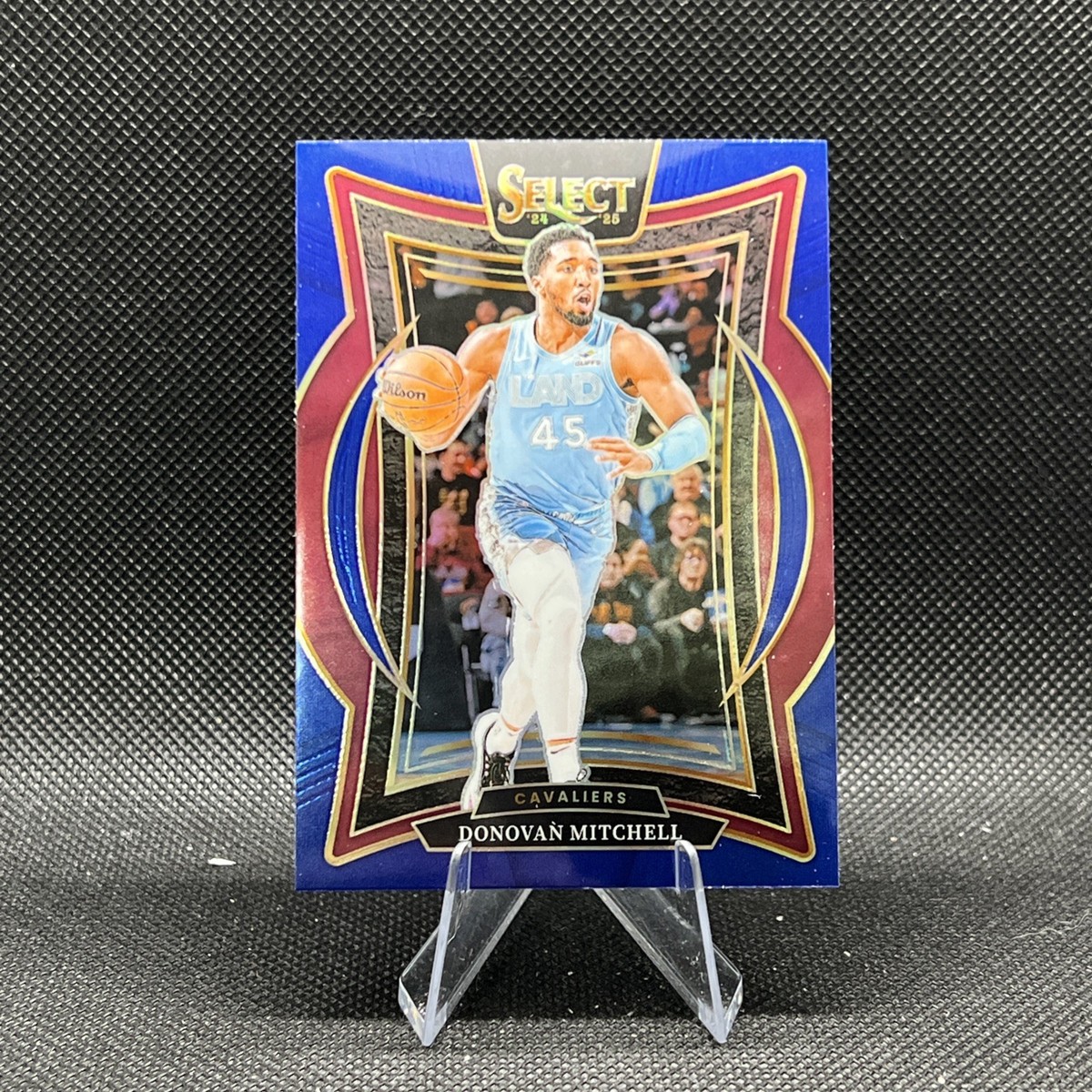 2024-25 Panini Select Basketball Blue Prizm Donovan Mitchell #21