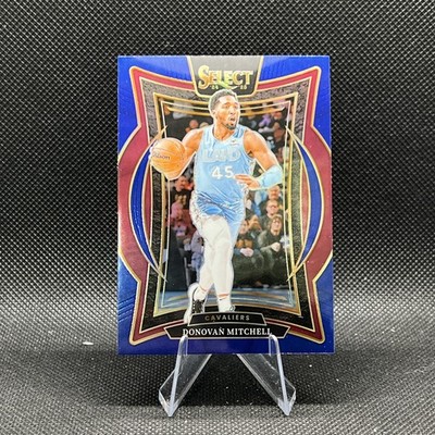 2024-25 Panini Select Basketball Blue Prizm Donovan Mitchell #21
