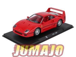 FERRARI F40 1987 RED 1:12 (REVISED VERSION
