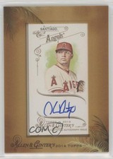2014 Topps Allen & Ginter's Framed Mini Auto Hector Santiago #AGA-HS Auto 10ua