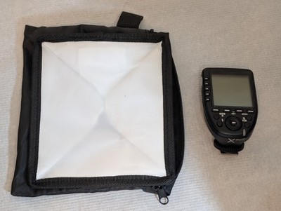 Godox XPro-S 2.4G Wireless TTL Flash Speedlite Trigger Transmitter w Diffuser +