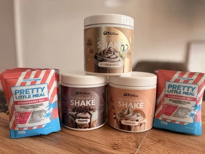 Offset Nutrition 3x Protein Meal Shake Paket Vanilla Latte, Frappé, Cookies - Bild 1 von 4