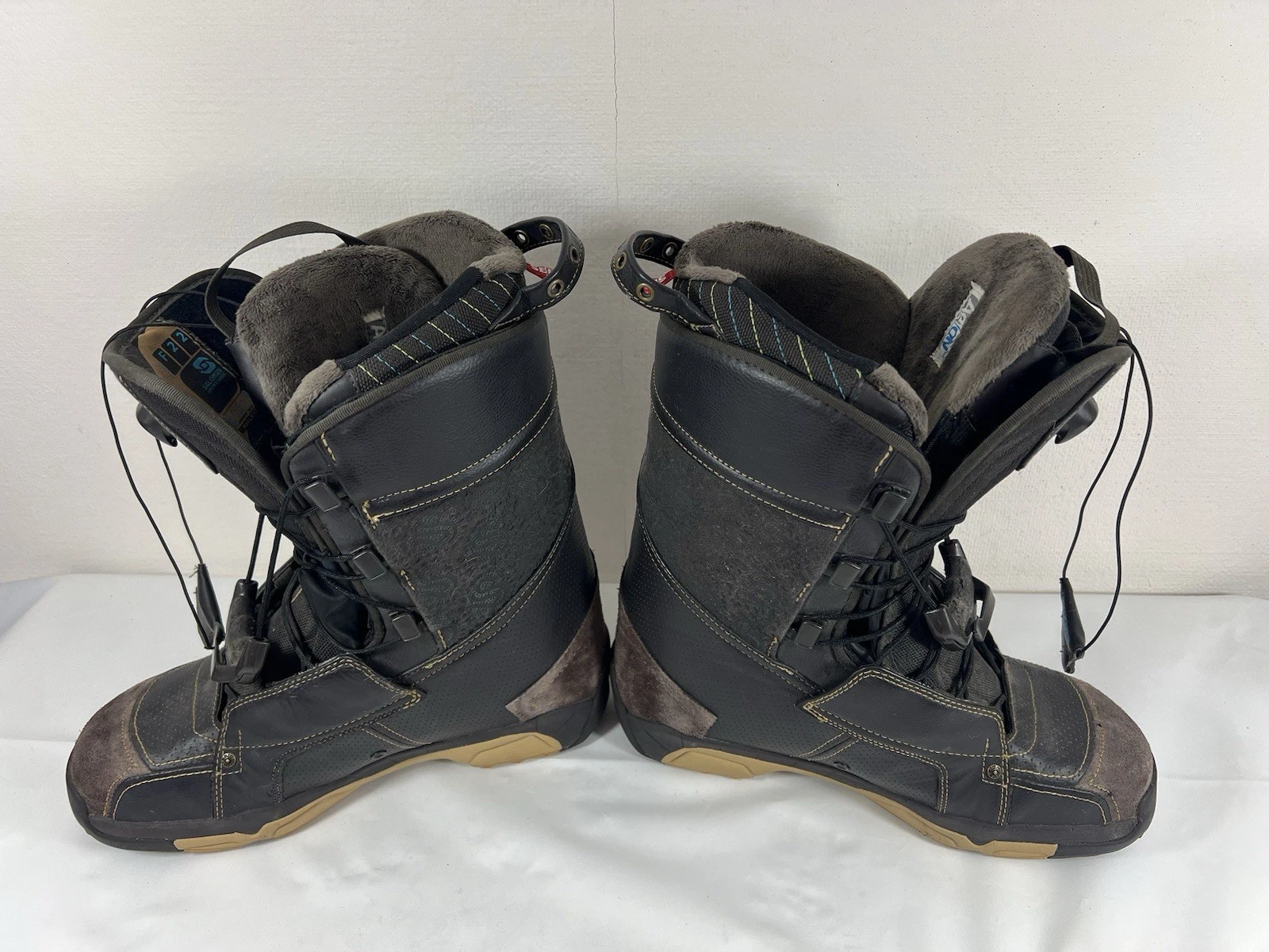 Salomon Agion Fusion F2Z Brown Snow Board Extreme Winter Sport Boots UK10