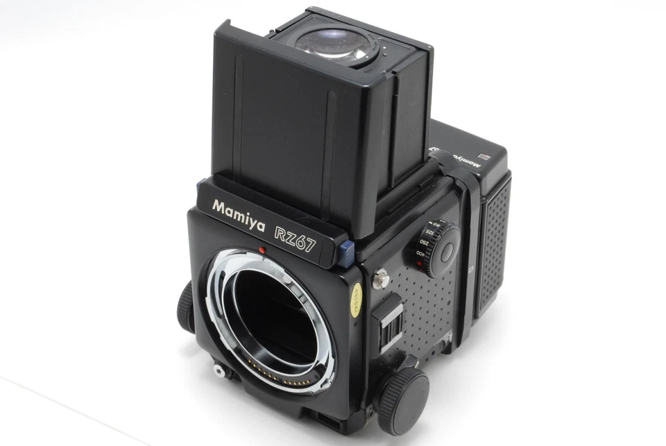 [Exc+5] Cámara fotográfica profesional Mamiya RZ67 cuerpo buscador de nivel de cintura 120 parte posterior de JAPÓN Foto 4 de 4
