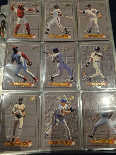 1993 Fleer Ultra All-Star Baseball Insert Set Griffey, Thomas, Bonds