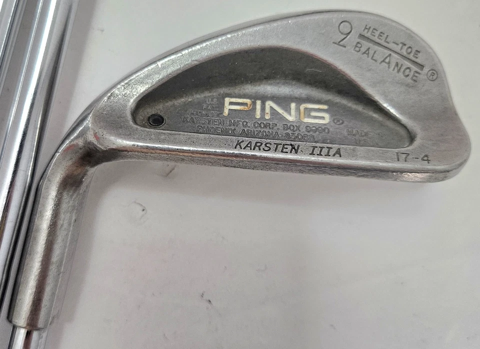 PING Karsten I Black Dot Heel-Toe Balance LH ZZ Lite 4,5,7,9 Irons - Image 2 of 4