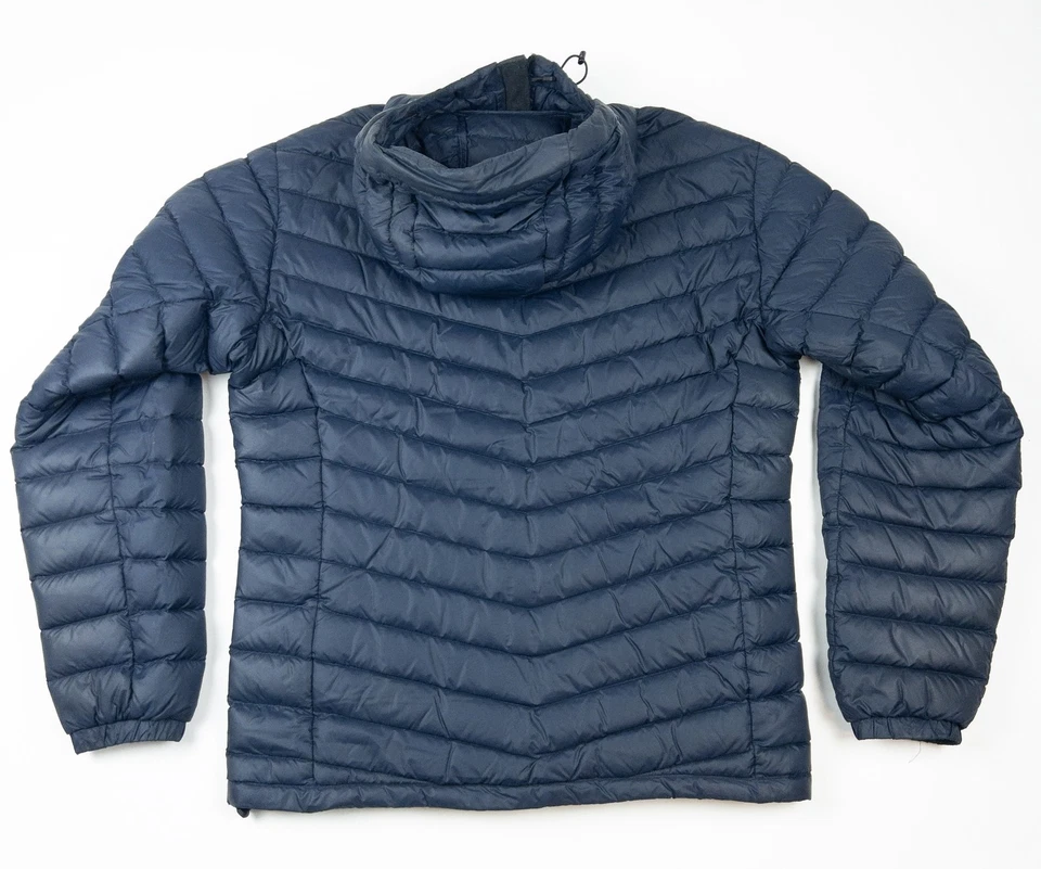 Chaqueta acolchada Peak Performance para hombre grande azul escarcha DH Pertex Quantum cremallera Foto 3 de 4