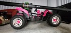Power Wheels Pink & Black Battery Powered Ride-On ATV Quad, Ages 3-7 — photo 2
