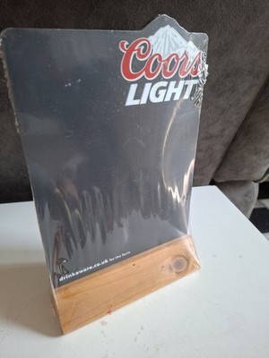 Coors Light Beer, Werbe-Werbeschild/Kreidetafel