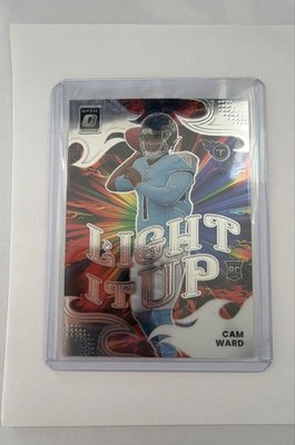 2025 Panini Mosaic - Light It Up Mosaic Cam Ward #2 (RC)