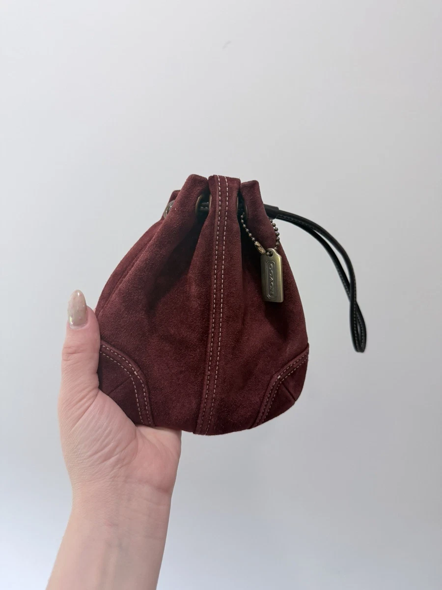 Coach Women's Suede Wristlet for sale | eBay