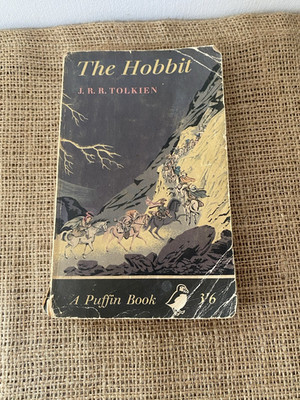 The Hobbit J R R Tolkien 1961 Puffin 1st Paperback Edition