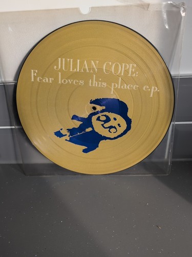 JULIAN COPE - FEAR LOVES THIS PLACE EP 12" PICTURE DISC #04538 LTD EDITION - Picture 1 of 3