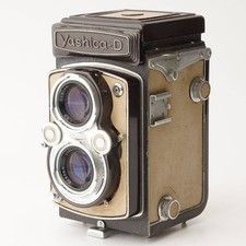 Yashica-D Yashica D Yashikor 80mm F3.5 Twin Lens Reflex Camera Beige