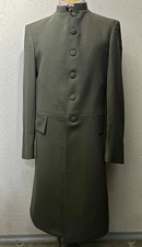 Men’s Edwardian Style Green Frock Morning Coat Vintage Bespoke Swedish Theatre M