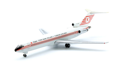 AVIÓN FUNDIDO A PRESIÓN HERPA ESCALA '1:500' 503204 TURKISH AIRLINES BOEING 727-200 TC-JBG | Zustand: Used