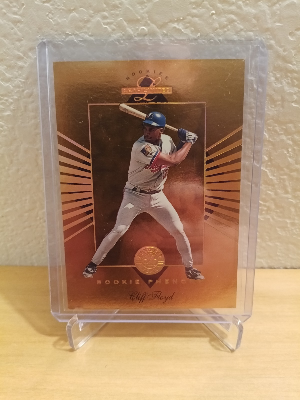 Cliff Floyd #5 Baseball Cards 1994 Leaf Limited Rookie Phenoms trading card — raw and PSA graded price guide