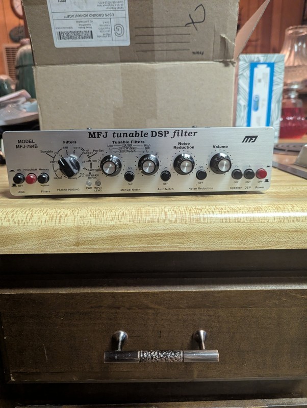 MFJ MFJ-784B HF Tunable DSP Filter Noise Reduction
