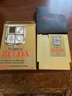 The Legend of Zelda For Nintendo (NES) Gold Game Cartridge and Box