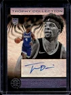 2020-21 Illusions Terence Davis II Trophy Signatures Auto Autograph #TC-TDV