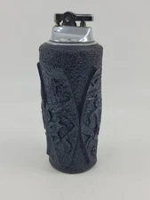 Cocojoe's Of Hawaii Lava Tiki Tribal Carved Vintage Table Lighter Japan Sparks