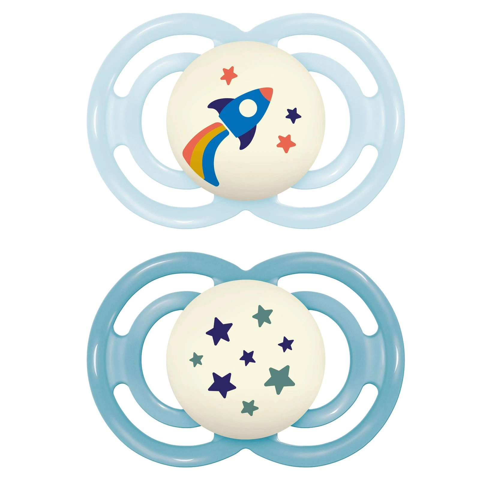 MAM Perfect Night Baby Pacifier, Patented Nipple, Glows in The Dark, 2 Pack,...
Opens in a new windo