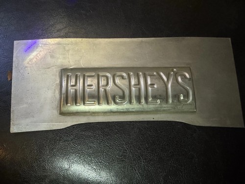 Vintage Metal HERSHEY BAR chocolate Bar CANDY Mold