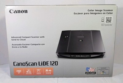 Canon CanoScan LiDE 120 Flatbed Scanner New Unused Open Box with Cable 