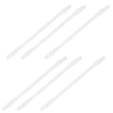 6 Pcs Transparent Shoulder Strap Clear Bras Straps for Women Adjustable