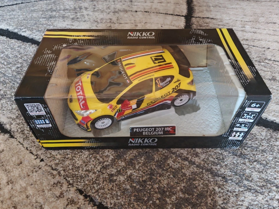 Nikko RC Peugeot 207 IRC BELGIUM - Photo 1/1