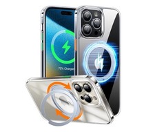 TORRAS Ostand R Series iPhone 15 Pro Case Shockproof with Stand 360 Magnetic