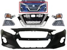 For 2019-2022 Nissan Altima Front Bumper Cover Grille Fog Turn Local Pickup