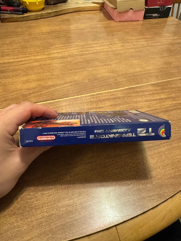 Terminator 2 (Nintendo NES) T2 CIB complete movie video game nice shape L@@K - Image 3 of 4