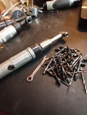 Pan American 1/4 28 Angle Drill With New Dynabrade Drill Head