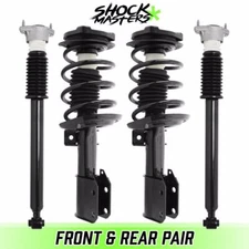 Front Complete Struts w Springs Rear shocks for 2008-2014 Mercedes C300 4Matic