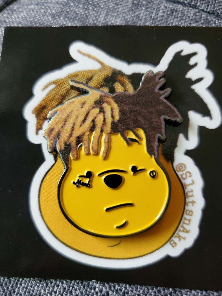 Xxxtentacion Mashup Pin - 1.5 Inch Hat Pins XXX Winnie The Pooh